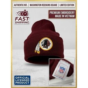 Redskins Maroon‎ Logo Winter Beanie NFL Football Hats